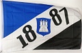 Fanflagge Hamburg 1887 (150 x 90 cm) kaufen