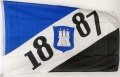 Bild der Flagge "Fanflagge Hamburg 1887 (150 x 90 cm)"