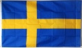 Bild der Flagge "Nationalflagge Schweden (150 x 90 cm) in der Qualität Sturmflagge"