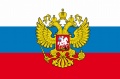 Bild der Flagge "Nationalflagge Russland mit Adler (150 x 90 cm)"