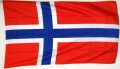 Bild der Flagge "Nationalflagge Norwegen (150 x 90 cm) in der Qualität Sturmflagge"