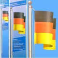 Flaggenmast aus Aluminium 6,20 m Lnge / 1,5 mm Materialstrke kaufen bestellen Shop Fahne Flagge