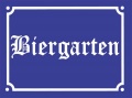 Flagge Biergarten (150 x 90 cm) kaufen