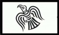 Bild der Flagge "Flagge Raven Wikinger (150 x 90 cm)"