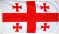 Nationalflagge Georgien
 (90 x 60 cm) kaufen bestellen Shop