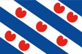 Bild der Flagge "Flagge der Provinz Friesland (Niederlande) (150 x 90 cm)"