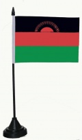 Tisch-Flagge Malawi 15x10cm mit Kunststoffständer kaufen