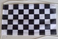 Bild der Flagge "Tisch-Flagge Karo schwarz-weiß / Zielflagge"