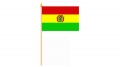 Bild der Flagge "Stockflaggen Bolivien (45 x 30 cm)"