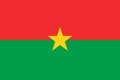 Flagge Burkina Faso im Querformat (Glanzpolyester) kaufen
