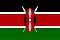 Flagge Kenia im Querformat (Glanzpolyester) kaufen