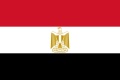 Flagge &Auml;gypten im Querformat (Glanzpolyester) kaufen