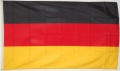 Nationalflagge Deutschland / Bundesflagge
(250 x 150 cm) Basic-Qualität im Fahnenshop bestellen Nationalflagge Deutschland / Bundesflagge
(250 x 150 cm) Basic-Qualität kaufen bestellen Shop Fahne Flagge