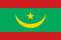 Flagge Mauretanien  im Querformat (Glanzpolyester) kaufen