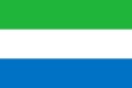 Flagge Sierra Leone im Querformat (Glanzpolyester) kaufen