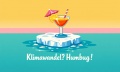 Flagge "Klimawandel? Humbug!"
 (150 x 90 cm) kaufen bestellen Shop Fahne Flagge