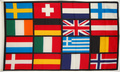 Europa - Flagge mit 16 Mitgliedsstaaten (150 x 90 cm) kaufen