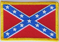 Aufnäher Flagge der Konföderierten / Südstaaten
 (8,5 x 5,5 cm) kaufen bestellen Shop