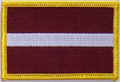 Aufnäher Flagge Lettland
(8,5 x 5,5 cm) Aufnäher Flagge Lettland
(8,5 x 5,5 cm) kaufen bestellen Shop