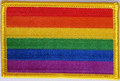 Aufnäher Flagge Regenbogen (LGBTQI Pride) (8,5 x 5,5 cm) kaufen