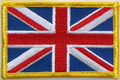 Aufnäher Flagge Großbritannien
 (8,5 x 5,5 cm) kaufen bestellen Shop