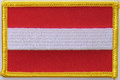 Aufnher Flagge sterreich
 (8,5 x 5,5 cm) kaufen bestellen Shop