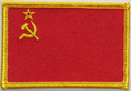 Bild der Flagge "Aufnäher Flagge UDSSR / Sowjetunion (8,5 x 5,5 cm)"