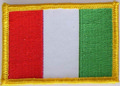 Bild der Flagge "Aufnäher Flagge Elfenbeinküste (8,5 x 5,5 cm)"