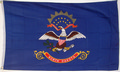Bild der Flagge "Flagge USA - Bundesstaat Nord-Dakota (150 x 90 cm)"