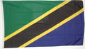 Nationalflagge Tanzania, Vereinigte Republik (150 x 90 cm) kaufen
