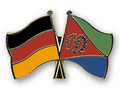 Freundschafts-Pin
 Deutschland - Eritrea kaufen bestellen Shop