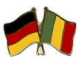 Bild der Flagge "Freundschafts-Pin Deutschland - Mali"