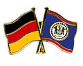 Bild der Flagge "Freundschafts-Pin Deutschland - Belize"