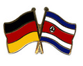 Freundschafts-Pin
 Deutschland - Costa Rica kaufen bestellen Shop