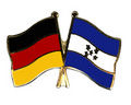 Bild der Flagge "Freundschafts-Pin Deutschland - Honduras"