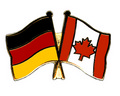 Bild der Flagge "Freundschafts-Pin Deutschland - Kanada"