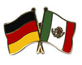 Freundschafts-Pin
 Deutschland - Mexiko kaufen bestellen Shop
