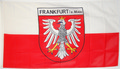 Fahne von Frankfurt am Main (mit Schrift)
 (150 x 90 cm) kaufen bestellen Shop