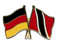 Bild der Flagge "Freundschafts-Pin Deutschland - Trinidad und Tobago"