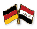 Bild der Flagge "Freundschafts-Pin Deutschland - Irak"