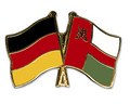 Bild der Flagge "Freundschafts-Pin Deutschland - Oman"