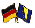 Freundschafts-Pin Deutschland - Bosnien Herzegowina kaufen