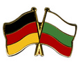 Bild der Flagge "Freundschafts-Pin Deutschland - Bulgarien"