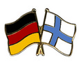 Bild der Flagge "Freundschafts-Pin Deutschland - Finnland"