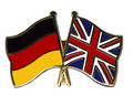Freundschafts-Pin
 Deutschland - Großbritannien kaufen bestellen Shop