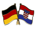 Bild der Flagge "Freundschafts-Pin Deutschland - Kroatien"