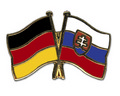 Bild der Flagge "Freundschafts-Pin Deutschland - Slowakei"