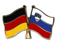 Bild der Flagge "Freundschafts-Pin Deutschland - Slowenien"