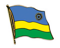 Bild der Flagge "Flaggen-Pin Ruanda"