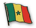 Bild der Flagge "Flaggen-Pin Senegal"
